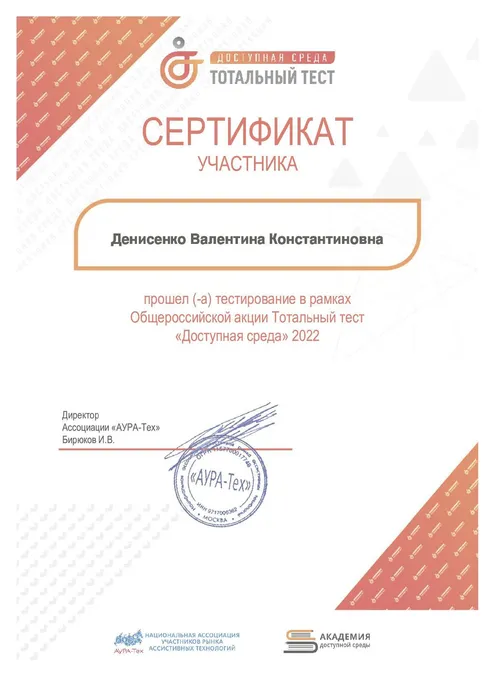 Денисенко В.К.